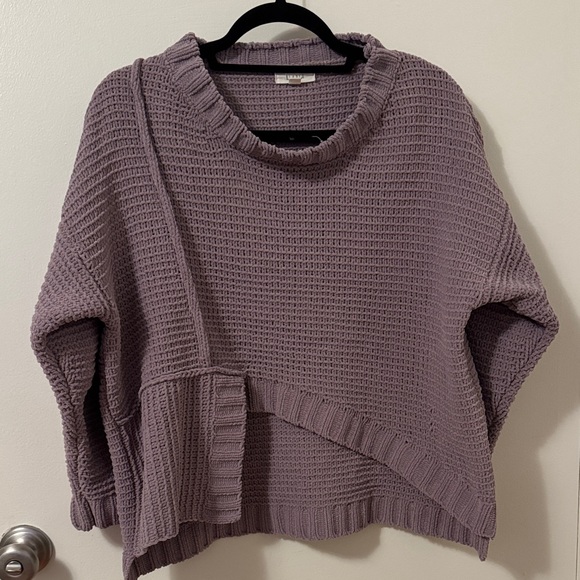 ILLA ILLA Mauve/Purple Cowl Neck Sweater - Picture 1 of 10
